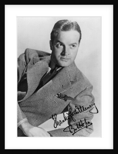 Bob Hope (1903-2003), British-born American comedian and actor by Anonymous