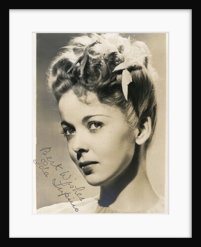 Ida Lupino (1914-1995), English actress and director by Anonymous