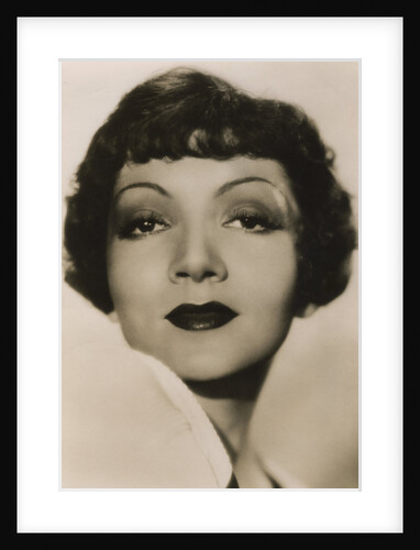Claudette Colbert (1903-1996), American actress by Anonymous