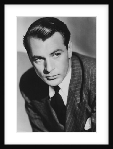 Gary Cooper (1901-1961), American actor by Anonymous