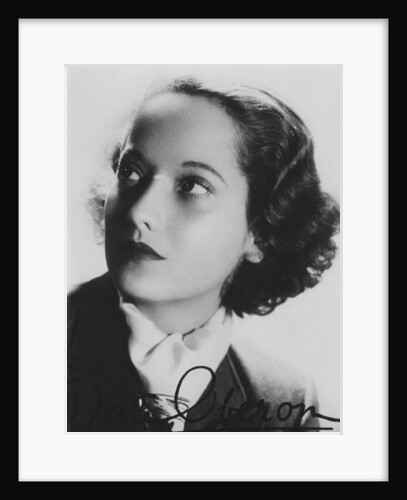 Merle Oberon (1911-1979), British actress by Anonymous