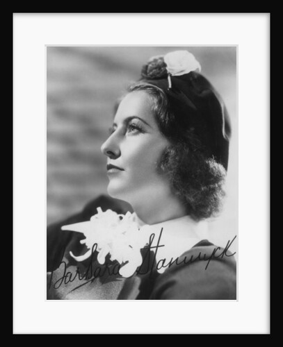 Barbara Stanwyck (1907-1990), American actress by Anonymous