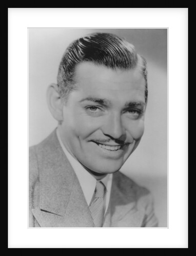 Clark Gable (1901-1960), American actor by Anonymous