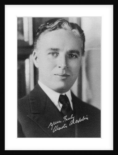 Charlie Chaplin (1889-1977), English actor by Anonymous