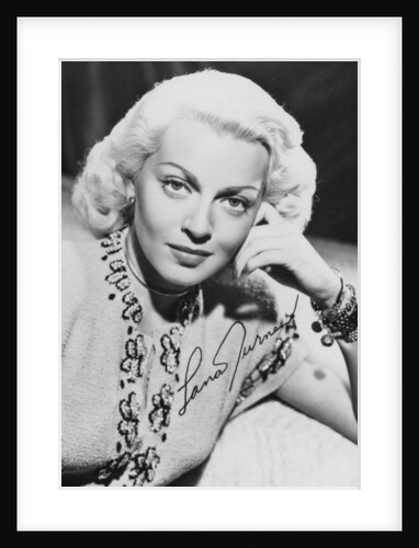 Lana Turner (1921-1995), American actress by Anonymous