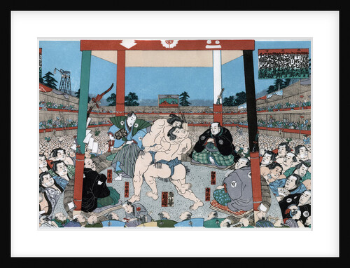 Sumo wrestling, Japan by Anonymous