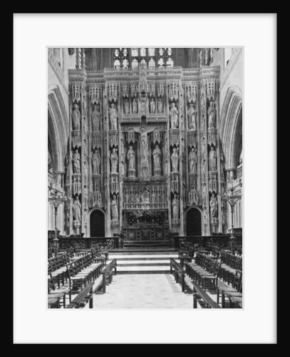 The reredos of Winchester Cathedral by Anonymous