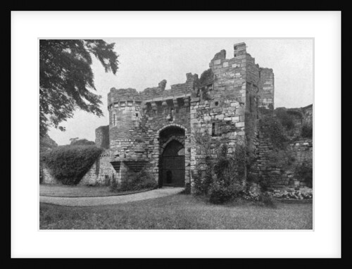 Gateway to Beaumaris Castle, Anglesey, Wales by Anonymous