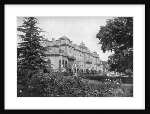 Wrest Park from the south-west, Silsoe, Bedfordshire by HN King