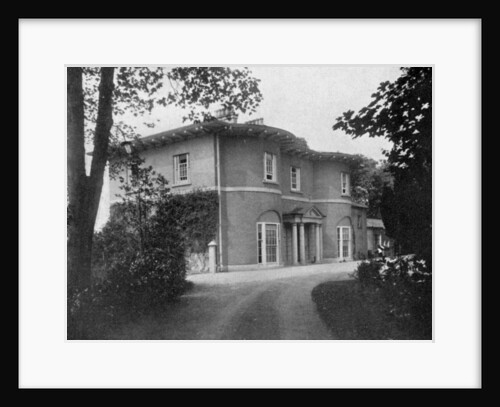 Braganza House, the Bishop's Palace, Carlow, Ireland by Valentine & Sons