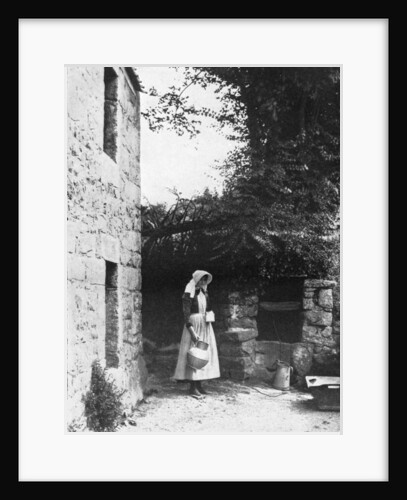 Old well, Jersey by Deaville Walker