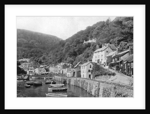 Lynmouth harbour, Devon by Anonymous