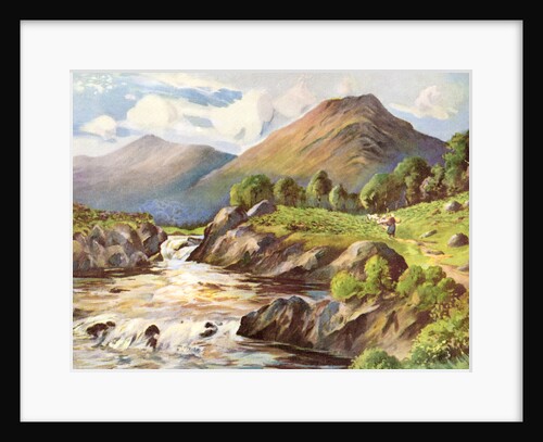 On The River Conan, Ross-Shire by HC Begg
