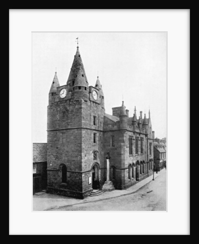 Old Tower, Tain, Ross and Cromarty, Scotland by Valentine & Sons