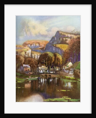 Cheddar Gorge, Somerset by Louis Burleigh Bruhl