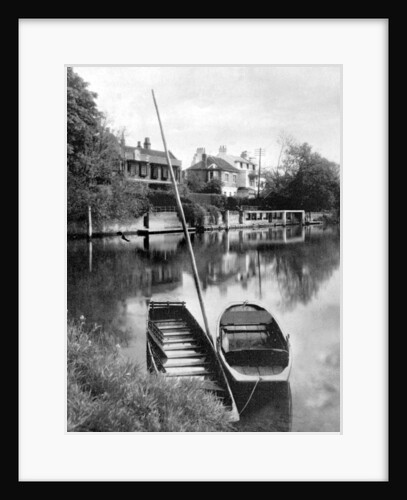 The Thames near Weybridge, Surrey, England by Anonymous