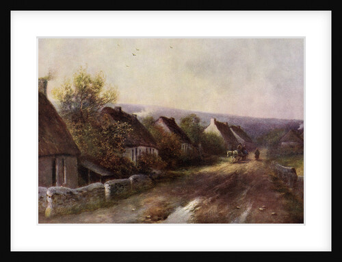 A Tipperary Village, Ireland by JW Gozzard