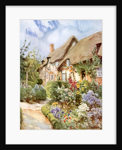Anne Hathaway's Cottage, Shottery, Warwickshire by George F Nicholls