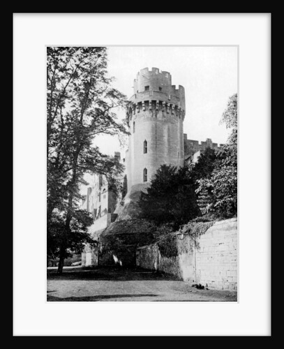 Caesar's Tower, Warwick Castle, Warwickshire by Valentine & Sons