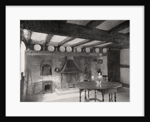 Interior of Anne Hathaway's Cottage, Stratford-upon-Avon, Warwickshire, England by Anonymous
