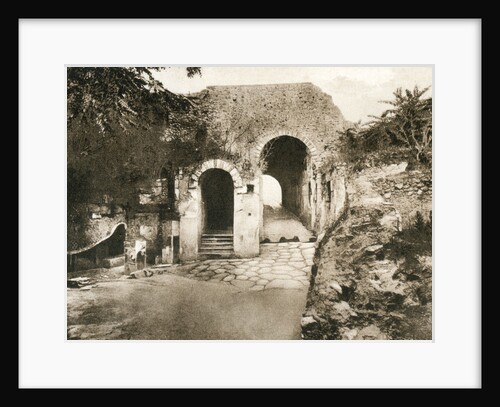 Porta marina, Pompeii, Italy by Anonymous