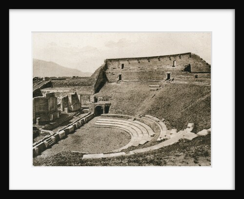 Teatro tragico, Pompeii, Italy by Anonymous
