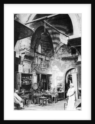 A bazaar in Cairo, Egypt by Anonymous