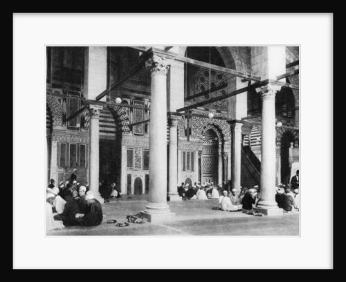 The Mosque of El-Mouayad, Cairo, Egypt by Anonymous
