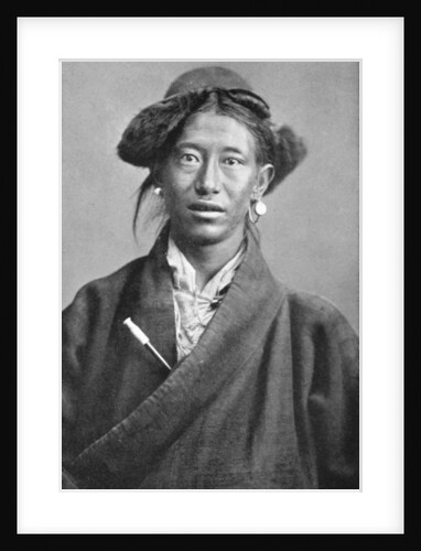 A Tibetan woman by Anonymous