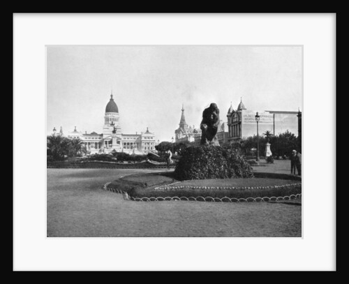Plaza de Mayo and Congress Building, Buenos Aires, Argentina by Anonymous