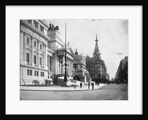 Congress Hall and Avenida Callao, Buenos Aires, Argentina by Anonymous