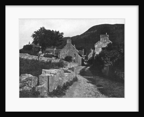 Michael Bruce's cottage, Kinnesswood, Kinross, Scotland by Valentine & Sons