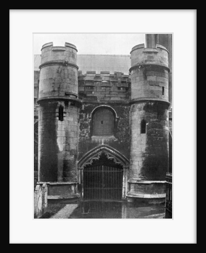 The porch, Holbeach Church, Lincolnshire by Valentine & Sons
