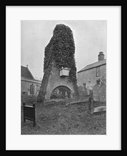 A tomb above ground, Pinner Churchyard, London by Valentine & Sons