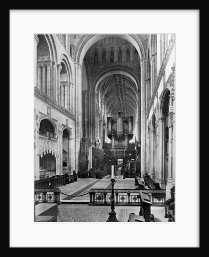 The choir, Norwich Cathedral by National Maritime Museum