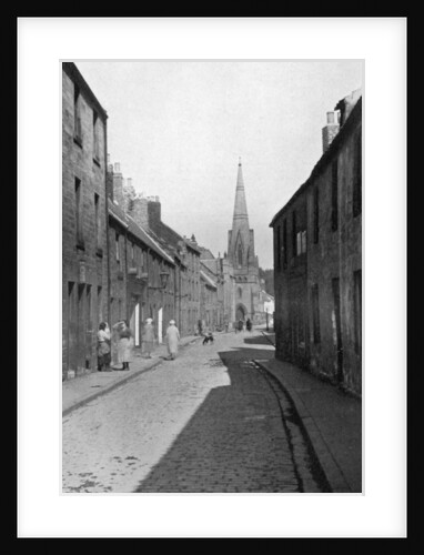 An old street near Wallace Green, Berwick-upon-Tweed, Northumberland by AR Edwards