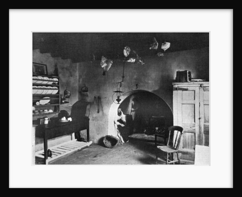 A farm kitchen, Orkney, Scotland by Thomas Kent