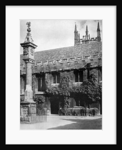 Sundial, Corpus Christi College, Oxford, Oxfordshire by Herbert Felton