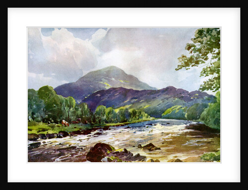 On the Teith near Callander, Perthshire by RJ Begg