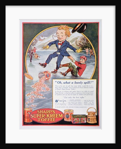 Advert for Sharp's Super-Kreem Toffee by Anonymous