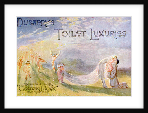 Advertisement for Dubarry's Toilet Luxuries, scented with 'Golden Morn' perfume by Anonymous