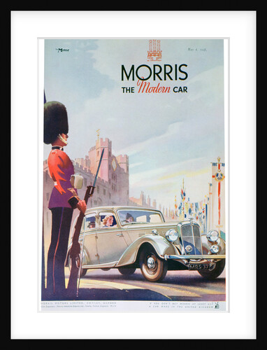Advert for Morris motor cars by Anonymous