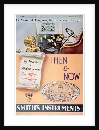 Advert for Smith's Car Instruments by Anonymous