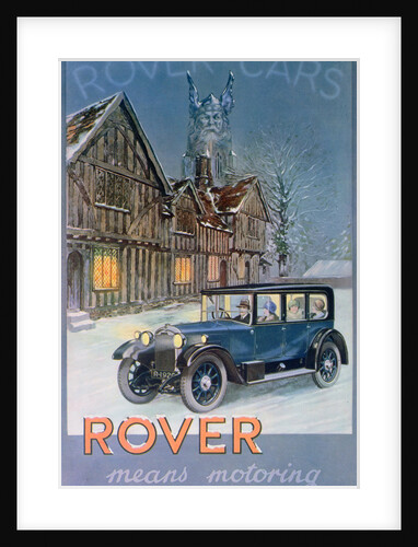 Advert for Rover Cars by Anonymous