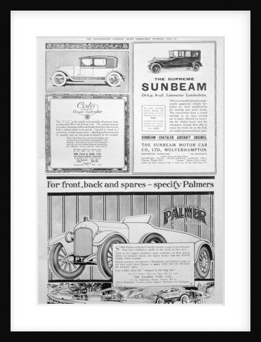 An advertising page in the Illustrated London News, Christmas by Anonymous