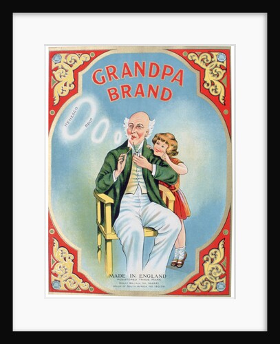 Advert for Grandpa Brand pipe tobacco by Anonymous