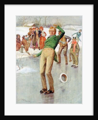 Mr Winkle on the Ice by Frank Reynolds