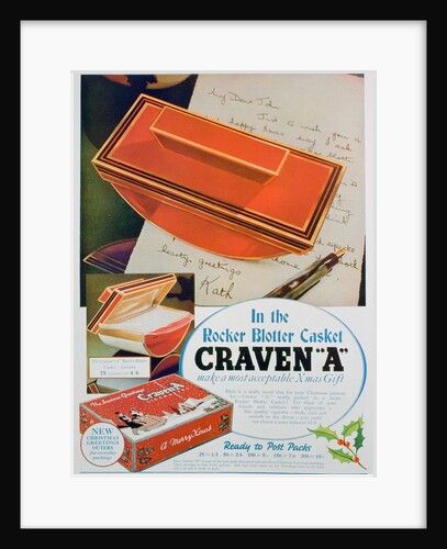 Advert for Craven 'A' cigarettes by Anonymous