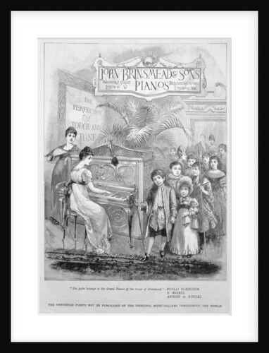 Advertisement for Brinsmead pianos by Anonymous