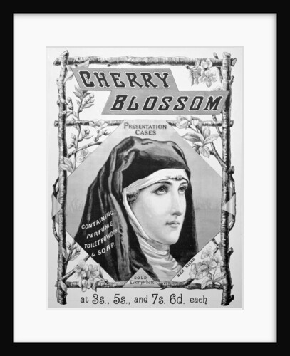 Advert for Cherry Blossom toiletries by Anonymous